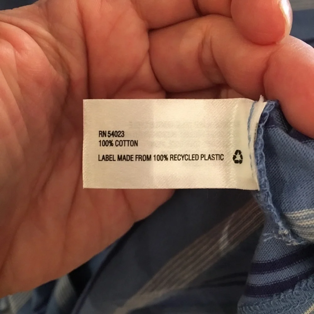 NWT~GAPKIDS Blue Stripe Dress Size XXL (14-16)